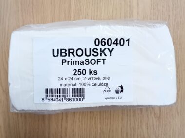 Ubrousky PrimaSoft 33x33cm 250ks v balení